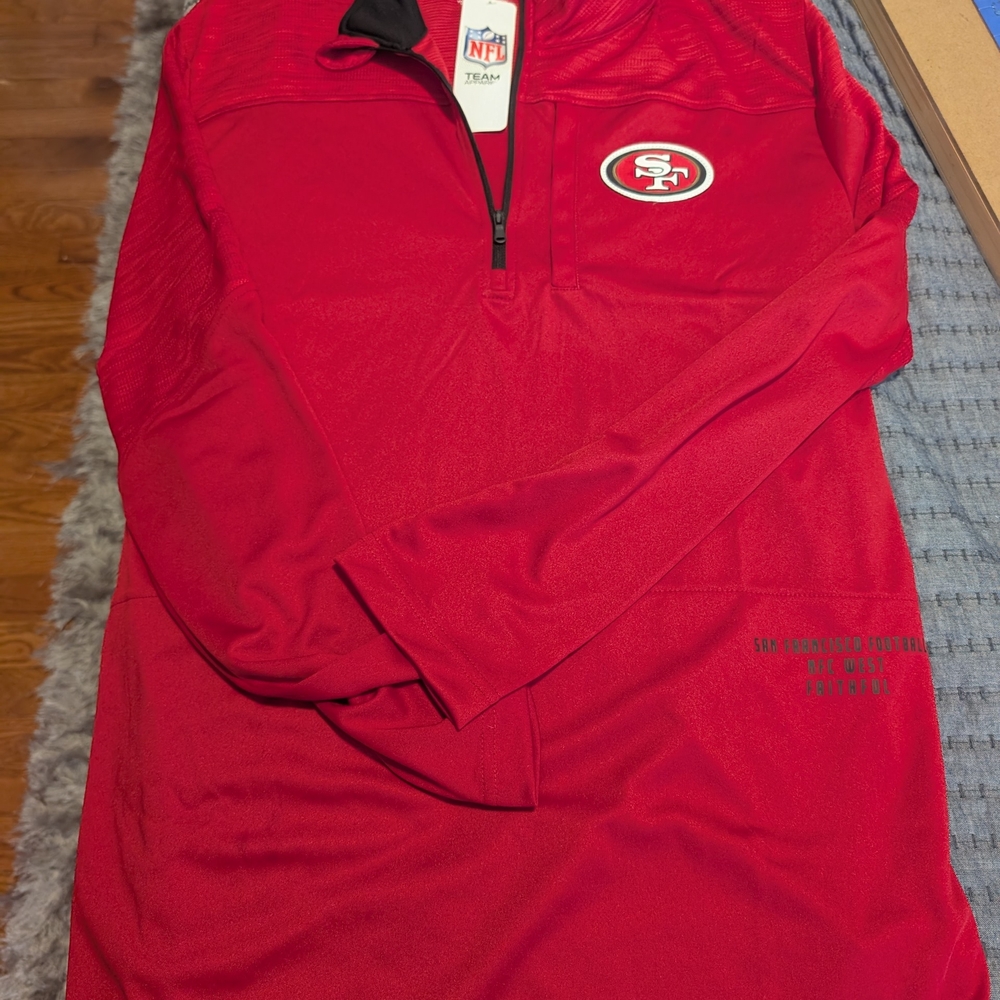 san Francisco 49ers NFL Red Long Sleeve Shirt